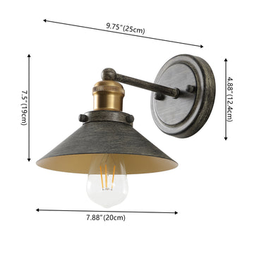 July Metal Shade Sconce